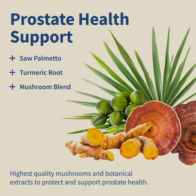 Supplements Nitric Oxide Booster + Prostate Health Supplements for Men, Circulation, Stamina & Urinary Support, L-Citrulline, L-Arginine, Saw Palmetto for Men, Caffeine-Free, 60 + 90 Capsules