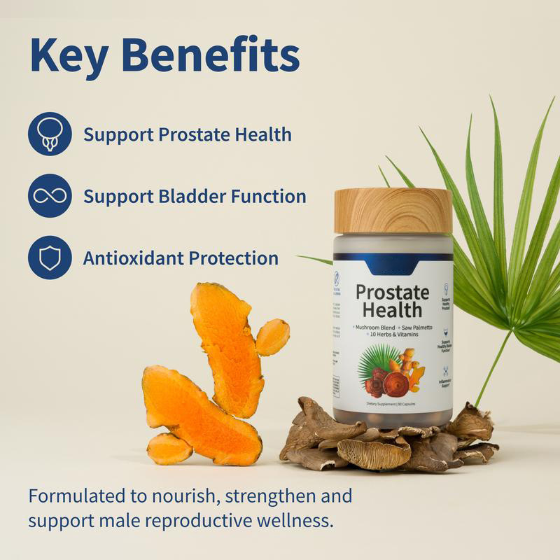 Supplements Nitric Oxide Booster + Prostate Health Supplements for Men, Circulation, Stamina & Urinary Support, L-Citrulline, L-Arginine, Saw Palmetto for Men, Caffeine-Free, 60 + 90 Capsules
